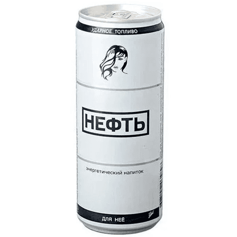 Нефть Для неё, б/а, энергетический напиток