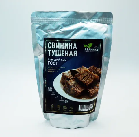 Свинина тушеная ГОСТ, 0,3 кг