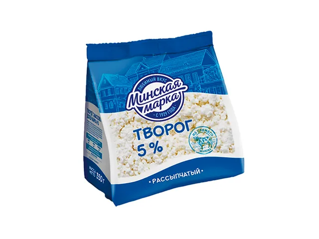 Творог 5%, 0,35 кг, Белоруссия