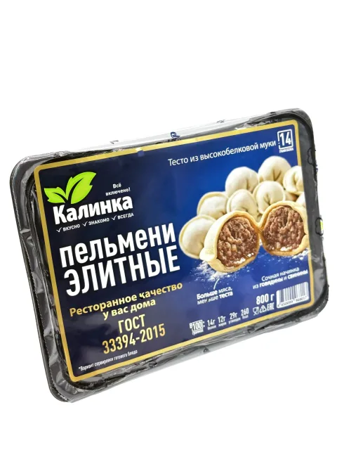 Пельмени Элитные ГОСТ, 0,8 кг