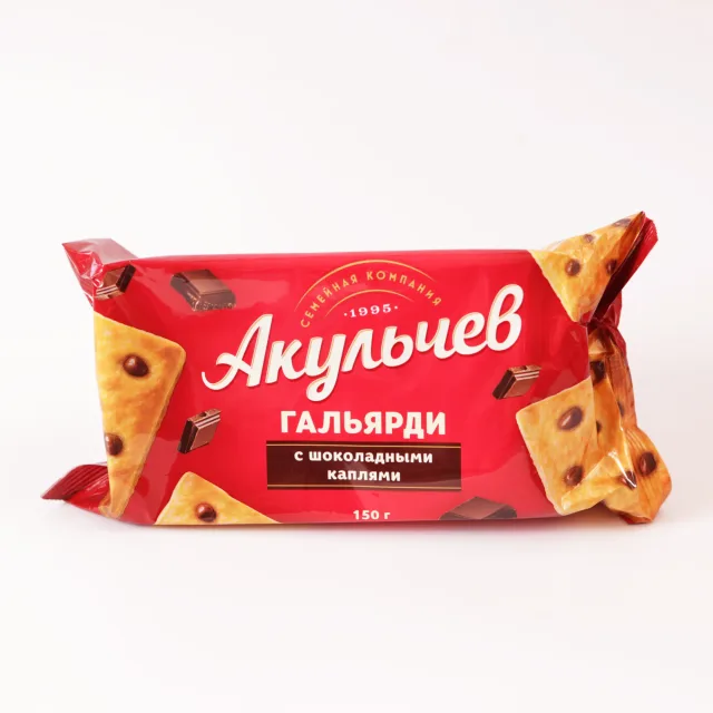 Гальярди с шоколадными каплями