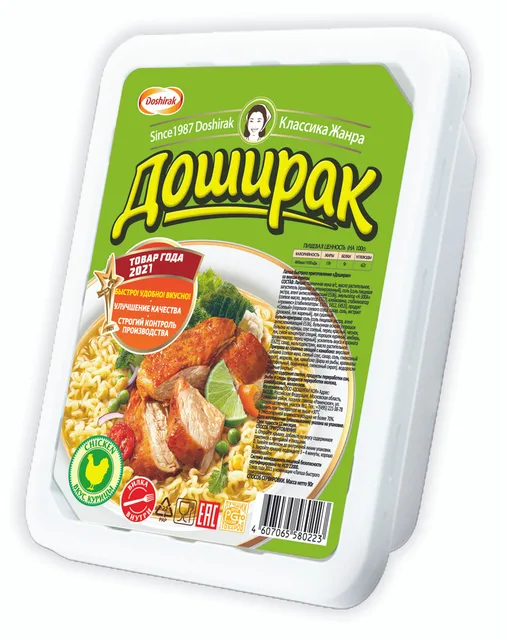 Доширак Курица, 90 гр, шт, лоток