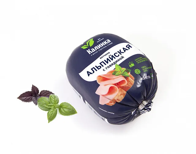 Ветчина Альпийская из говядины, 0,4 кг