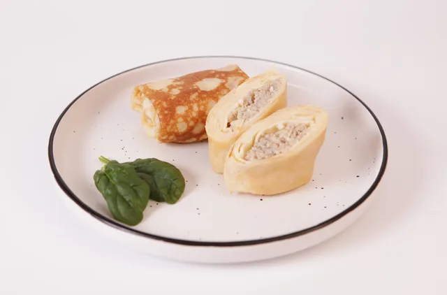 Блинчики Домашние с мясом