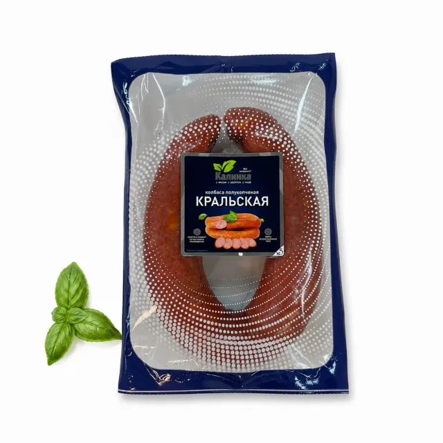 Кральская, полукопченная колбаса  0,3 кг
