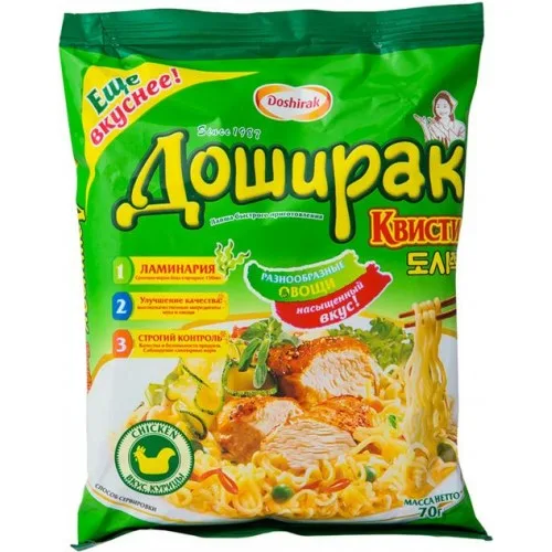 Доширак Квисти курица, 70гр