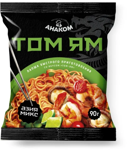 Лапша Том ям, 90 гр, шт.