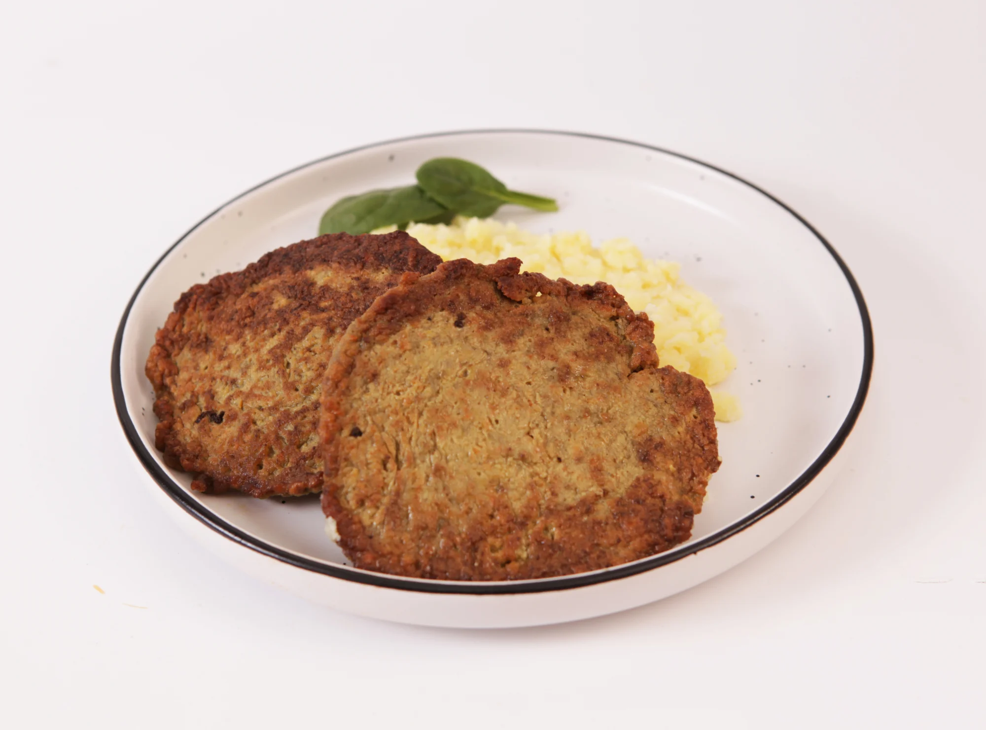 Печеночные оладьи с картофельным пюре, 250 гр, шт,