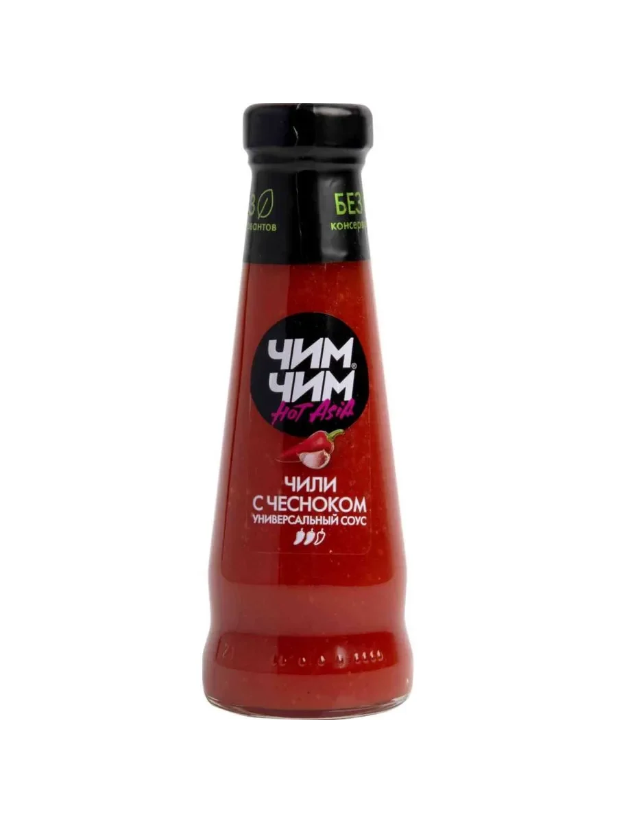 Соус Чили с чесноком, 210г